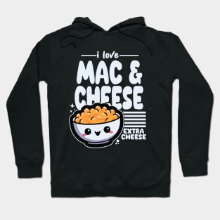 Kawaii Macaroni Cheese Lovers Hoodie